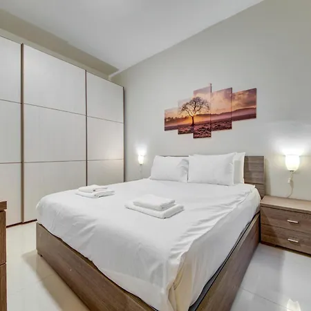Appartamento Modern 2br Near Ferry With Ac Wifi Sliema